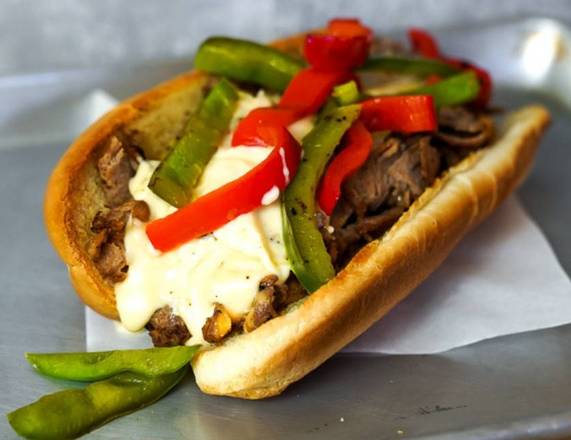 Order Grilled Pepper Cheesesteak food online from Philly King store, Wake Forest on bringmethat.com