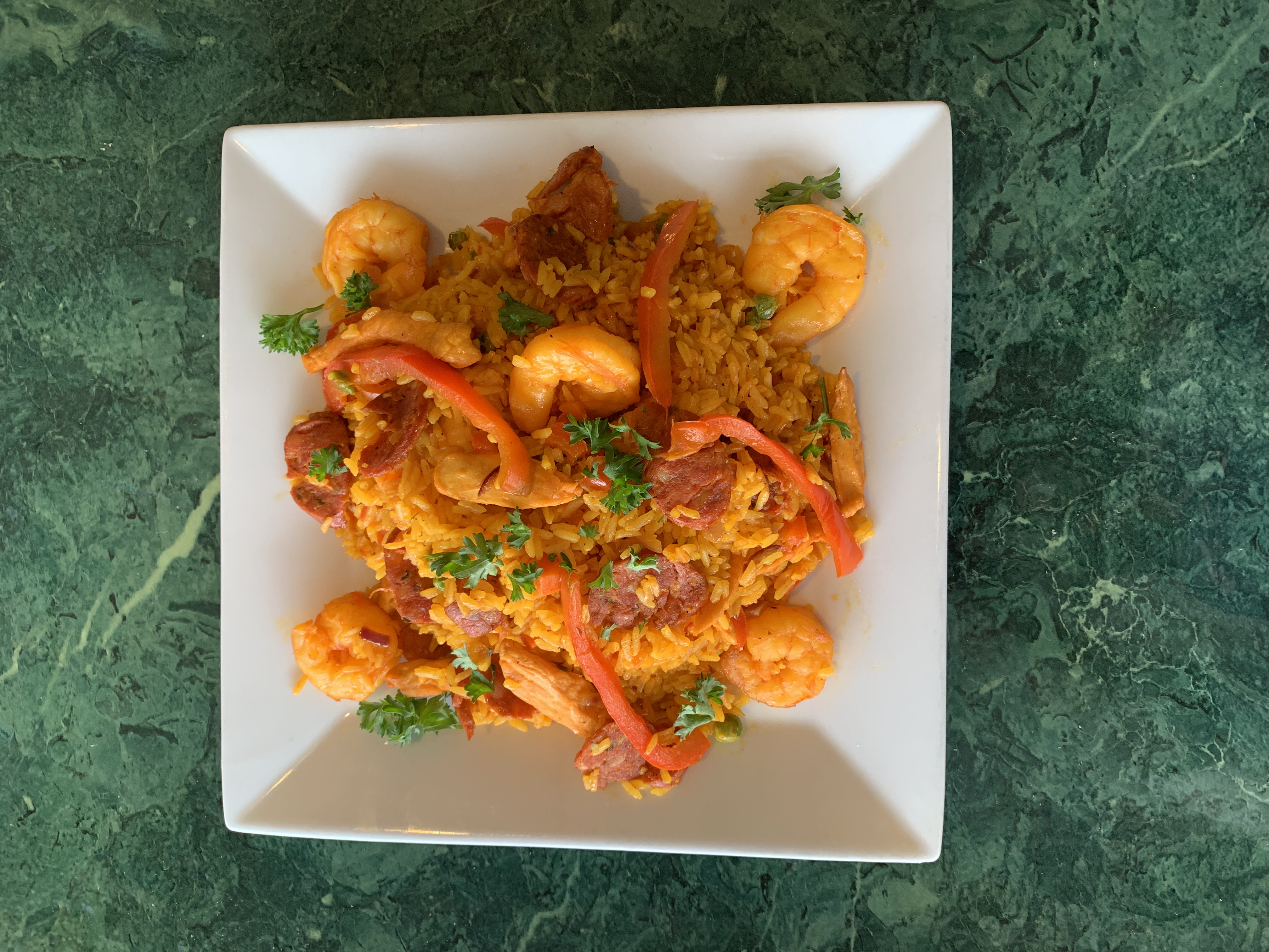 Order Caribbean Paella food online from Punta Cana store, Pikesville on bringmethat.com