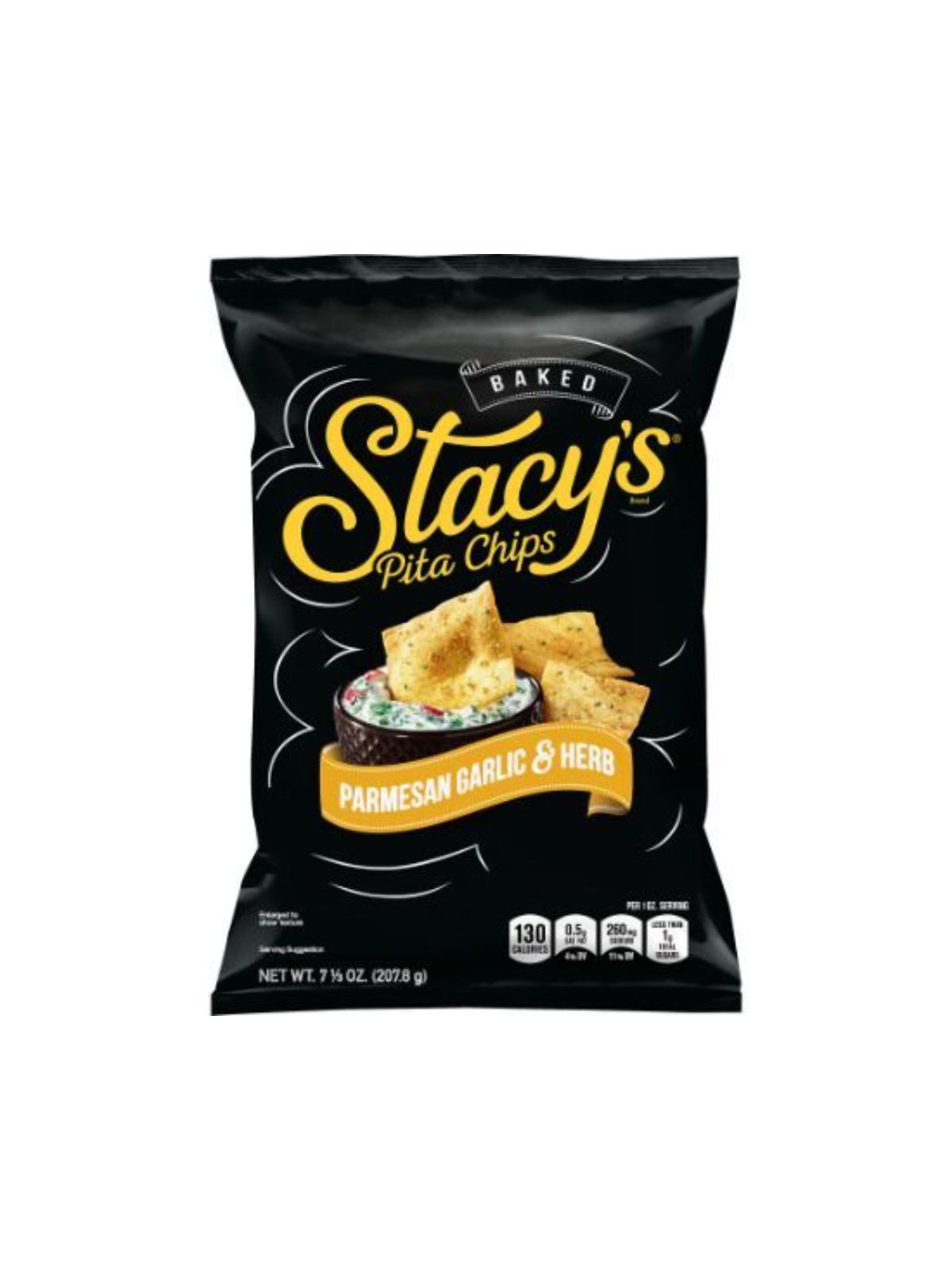 Order Stacy's Parmesan Garlic And Herb Pita Chips (7.3 oz) food online from Stock-Up Mart store, Marietta on bringmethat.com