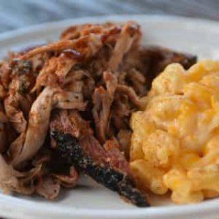 Order Mac Daddy Brisket (6 oz) with Mac food online from Sharko'S Bbq store, Naperville on bringmethat.com