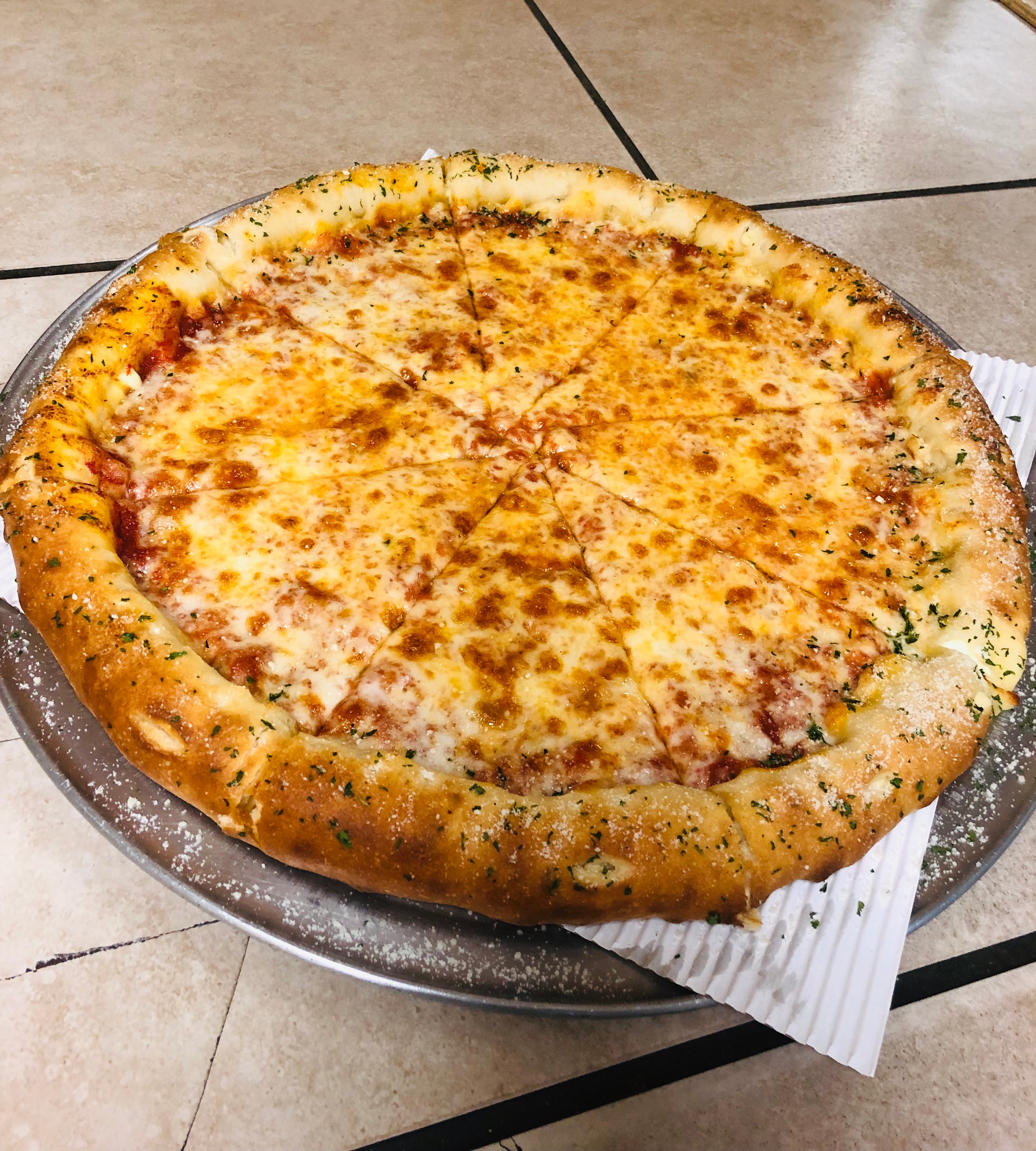 Order Stuffed Crust Pizza - Personal 12" food online from All About The Crust store, Woodbury on bringmethat.com