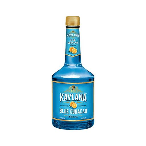 Order Kavlana Blue Curacao Liqueur (750 ML) 119295 food online from Bevmo! store, Simi Valley on bringmethat.com
