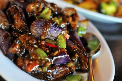Order Spicy Eggplant with Tofu food online from Cafe De Thai & Sushi store, Oceanside on bringmethat.com