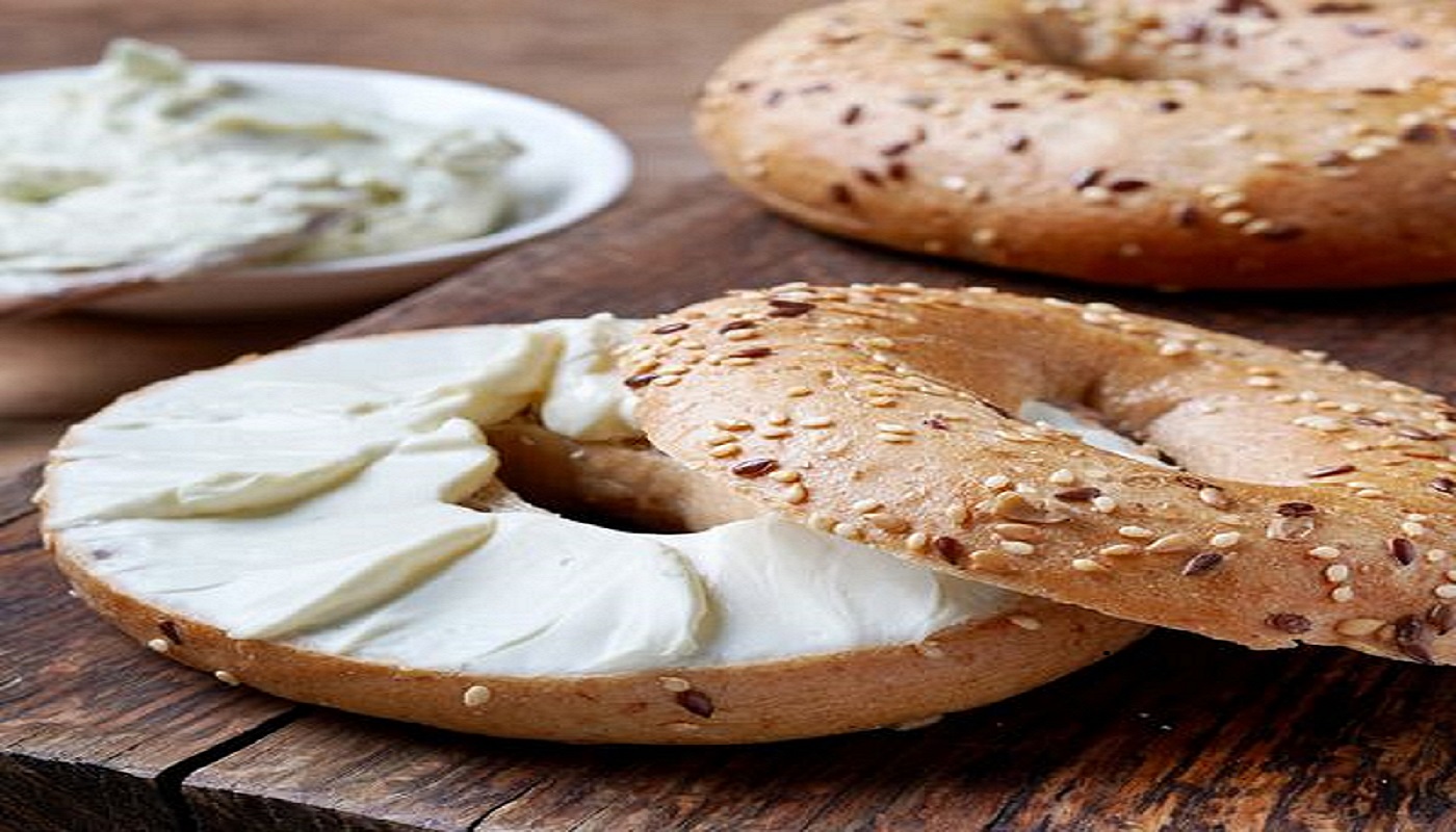 Order Bagel & Cream Cheese food online from Akh's Cafe store, San Francisco on bringmethat.com