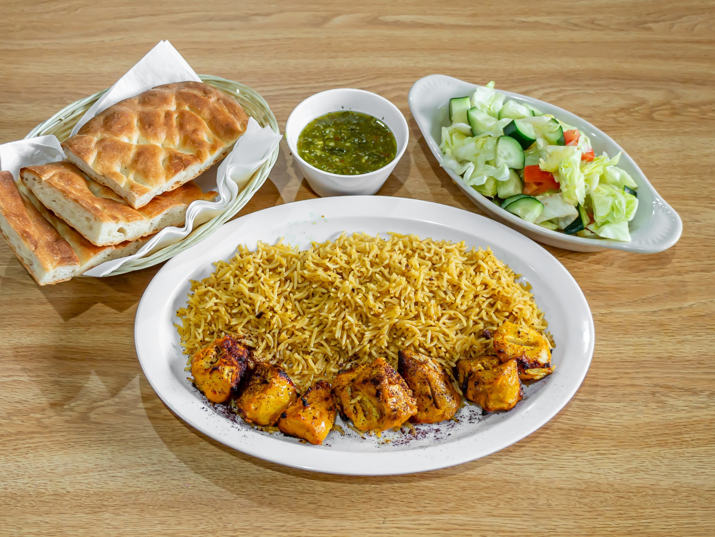 Order Chicken Kabob  food online from Kabul Restaurant store, Antioch on bringmethat.com