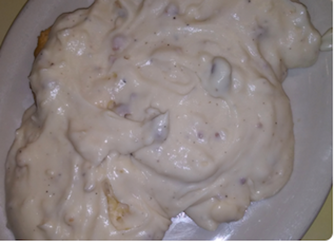 Order Biscuits and Gravy food online from Amber Restaurant store, Knoxville on bringmethat.com