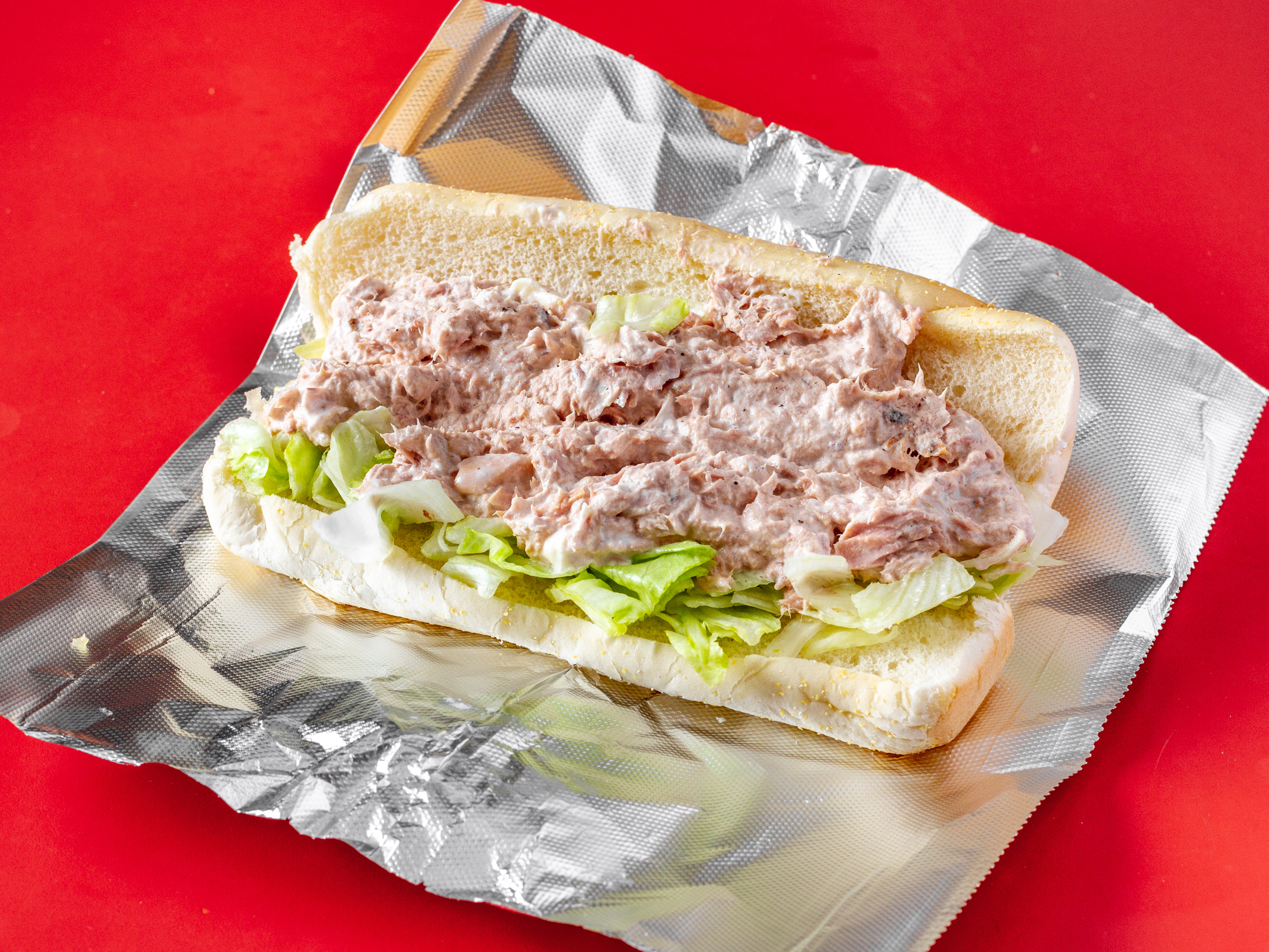 Order Homemade Tuna Salad Sub food online from Mr Pizza and Subs store, Pasadena on bringmethat.com
