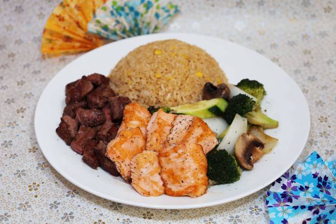 Order Steak and Salmon food online from Hibachi Express store, New Rochelle on bringmethat.com