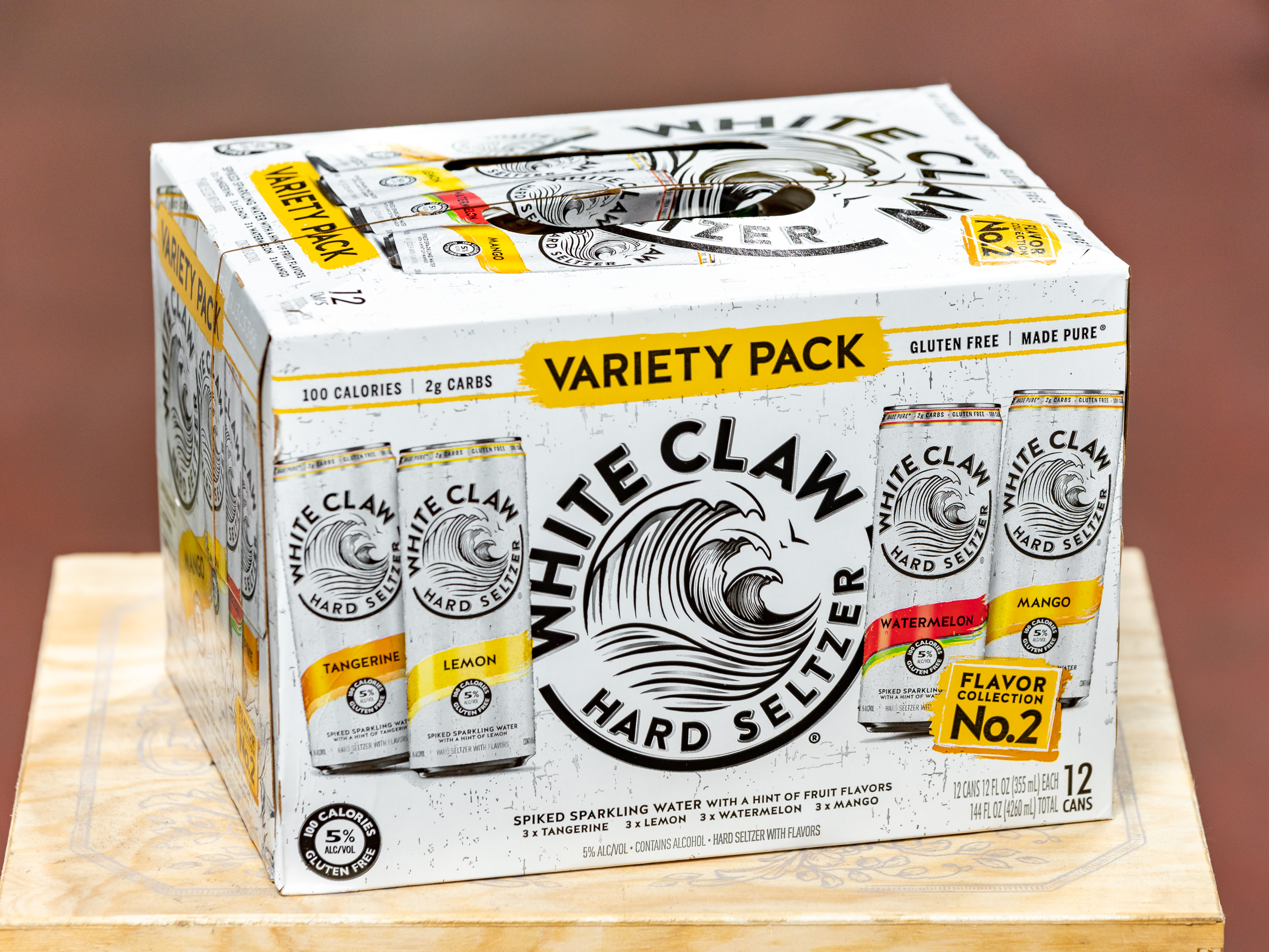 Order White Claw Verity Pack #2, 12 Pack - 12 oz. Can Hard Seltzer  food online from R & B Cardinal store, Bridgeview on bringmethat.com