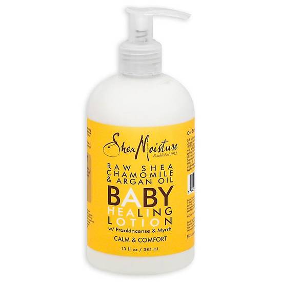 Order SheaMoisture® Raw Shea Butter 12oz. Baby Healing Lotion food online from Bed Bath &Amp; Beyond store, Hillsborough County on bringmethat.com
