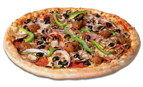 Order Supreme Pizza food online from Post Game Pizza store, Ozark on bringmethat.com