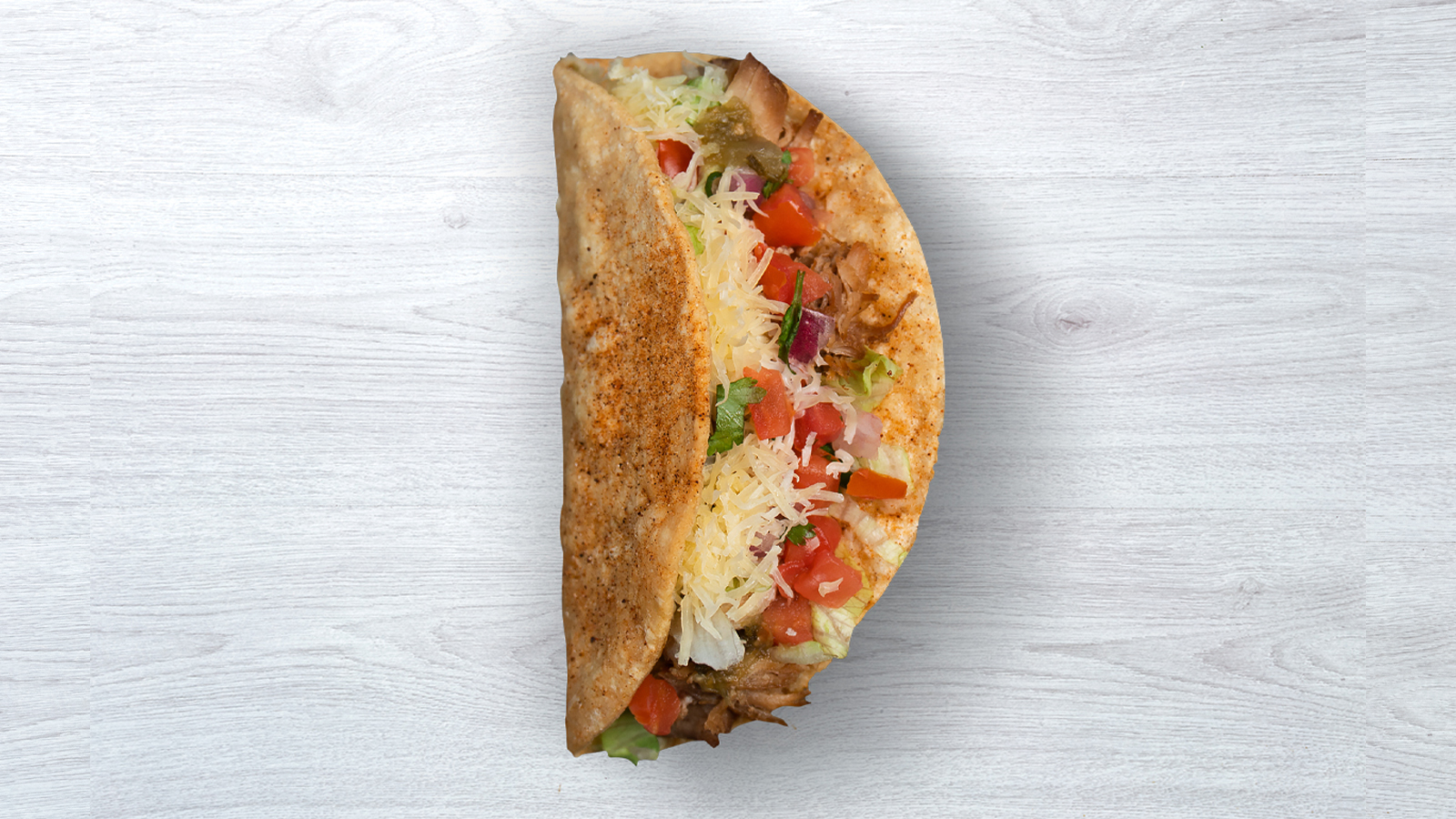 Order One Hard Taco food online from Guzman Y Gomez store, Naperville on bringmethat.com