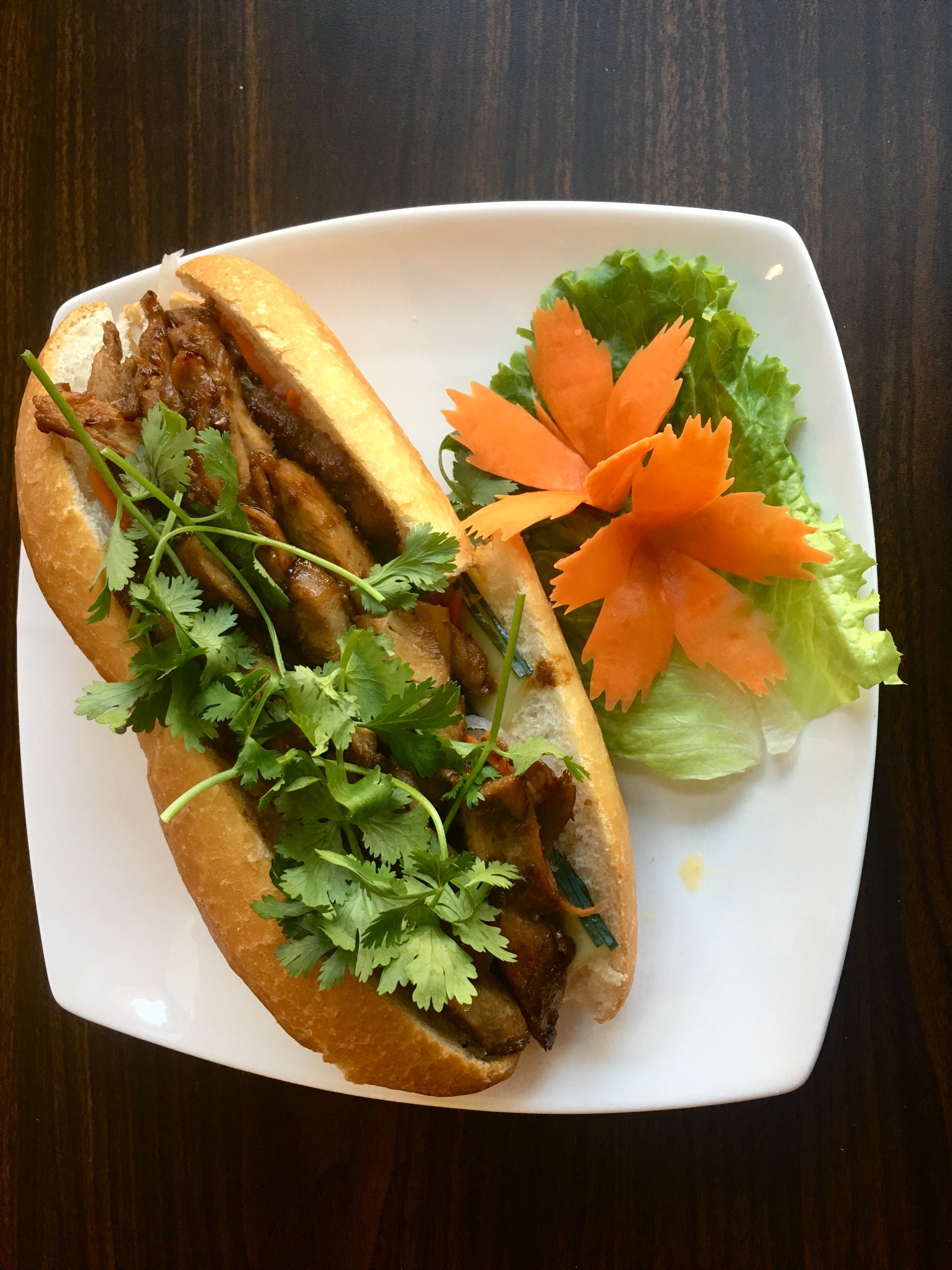 Order F2. Grilled Chicken Sandwich food online from Pho Ivy store, Elk Grove on bringmethat.com