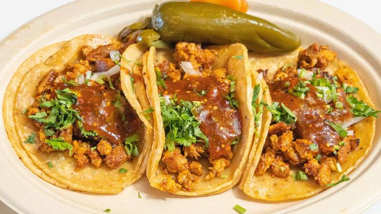 Order Taco  food online from La Chaparrita Mexican Restauarnt store, Hayward on bringmethat.com