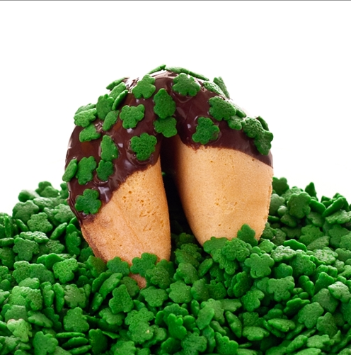 Order St. Patrick's Day Fortune Cookies food online from Fancy Fortune Cookies store, Indianapolis on bringmethat.com