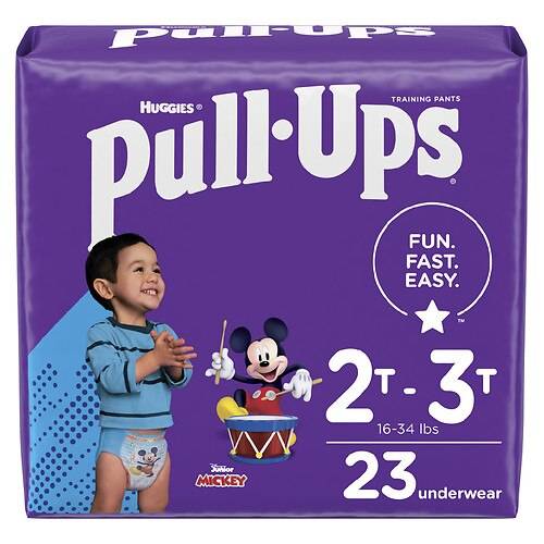 Order Huggies Pull-Ups Boys' Night-Time Potty Training Pants Size 4 2T - 3T - 23.0 ea food online from Walgreens store, Willimantic on bringmethat.com