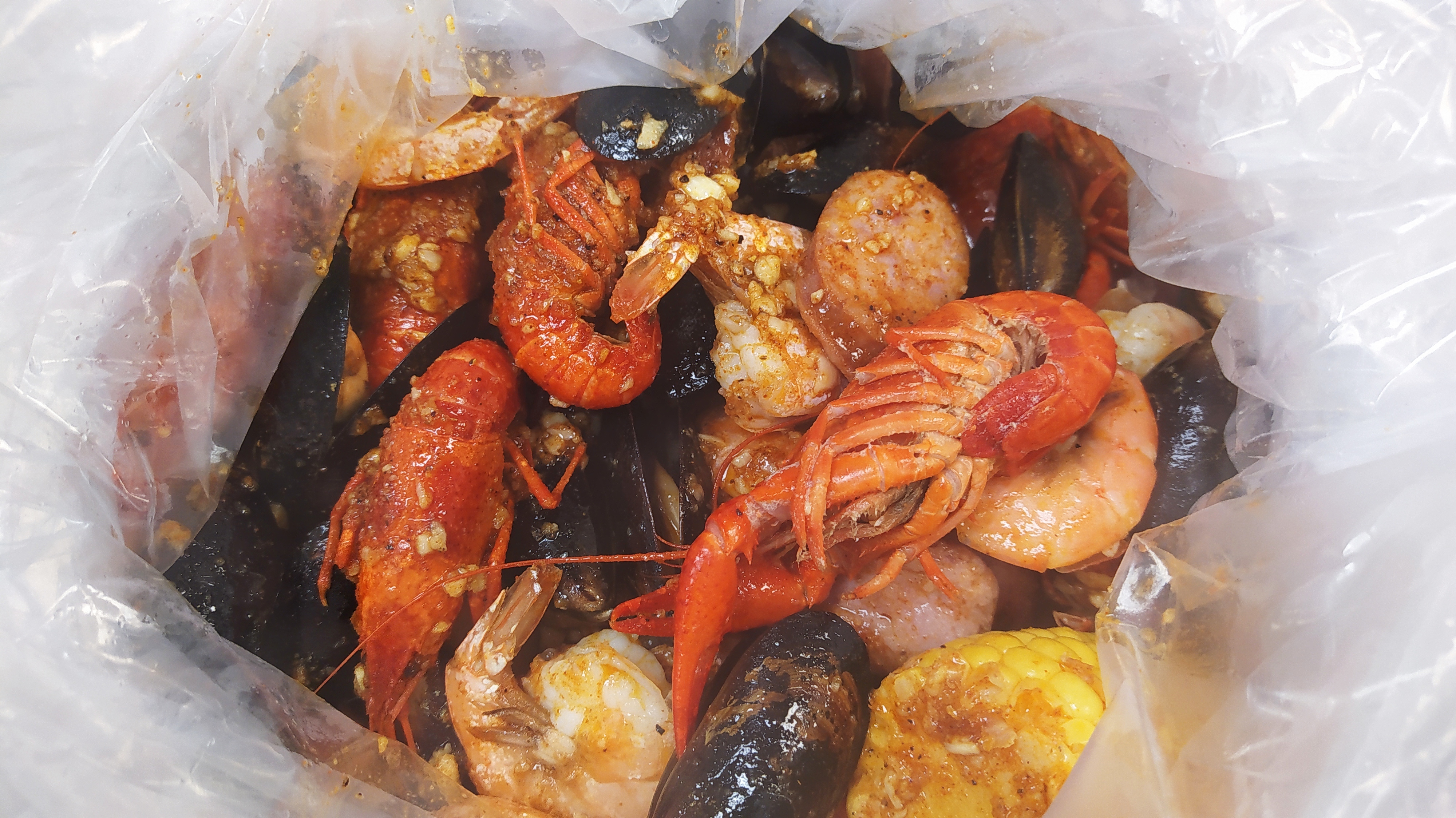 Order Seafood Combo 2 food online from Rubys Cajun store, Cherry Hill on bringmethat.com