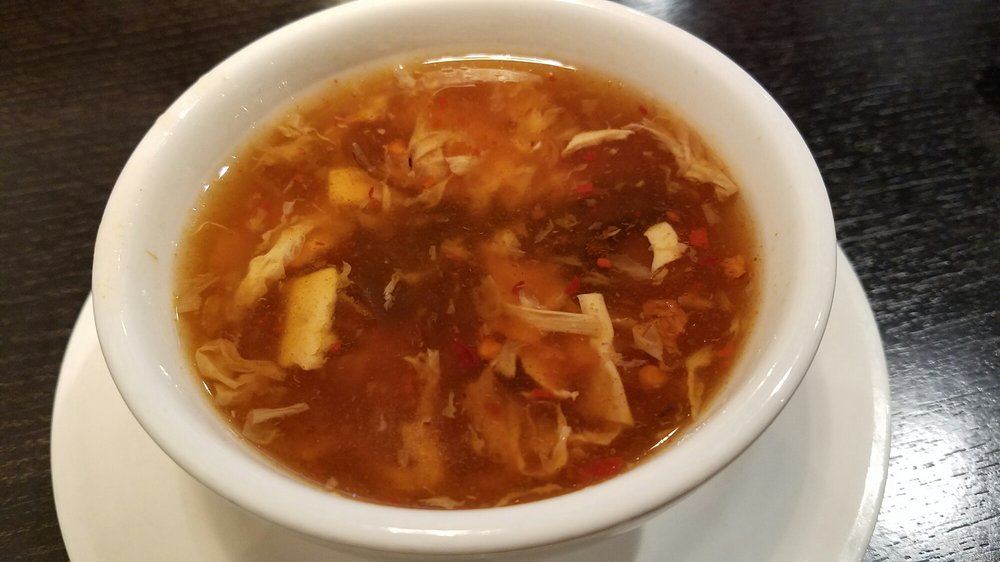 Order Small Hot and Sour Soup food online from Moon China Bistro store, Chandler on bringmethat.com