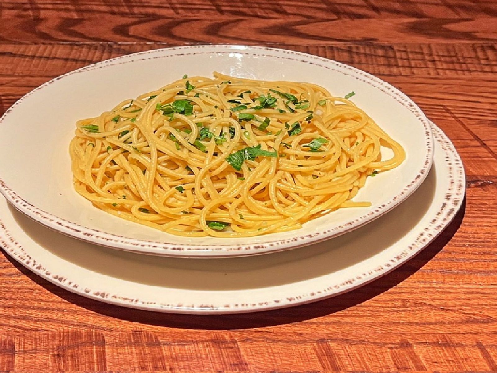 Order Tossed Spaghetti food online from Angelo's Wine Bar store, Chicago on bringmethat.com