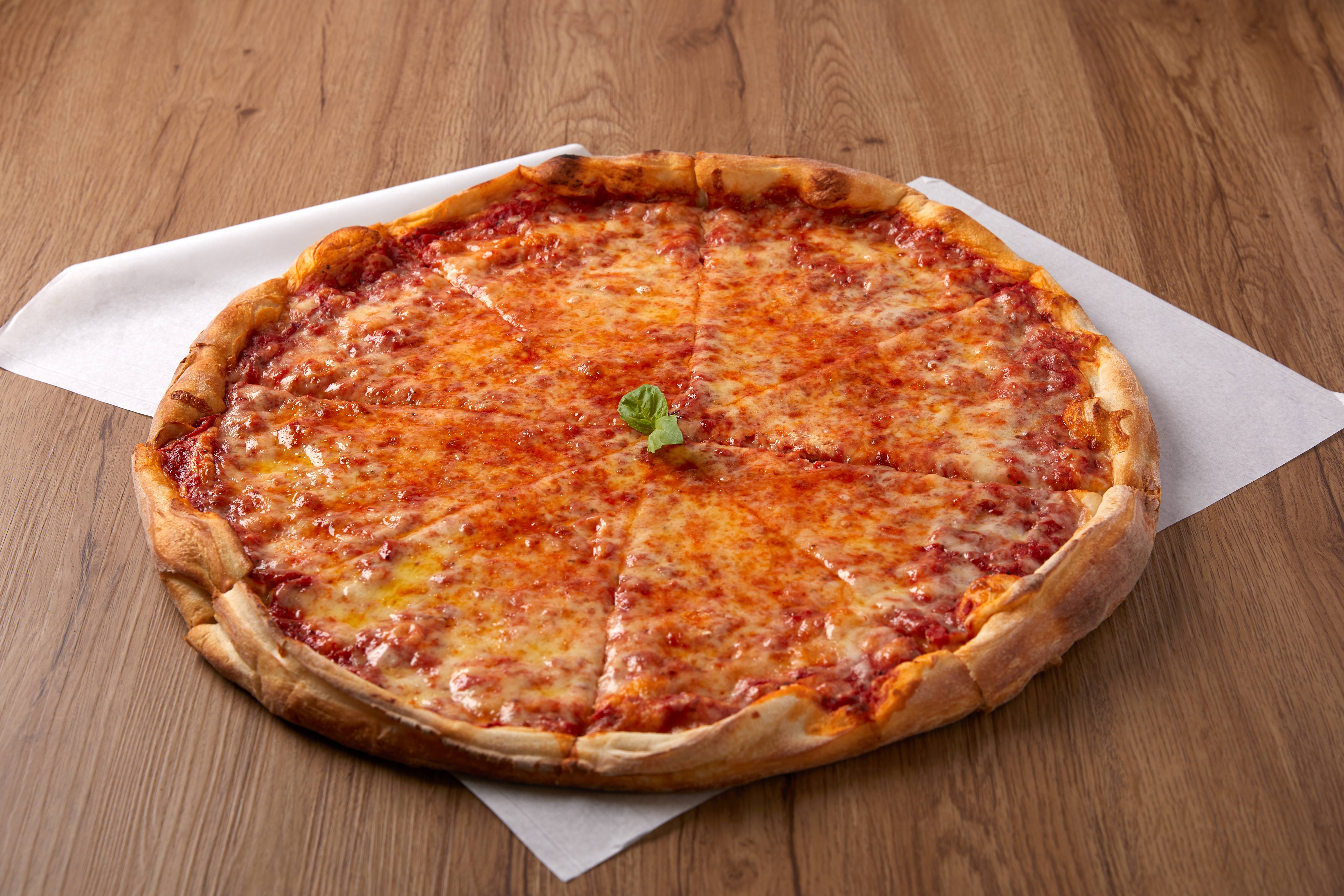 Order 18" Plain Cheese Pizza food online from Margherita Pizza store, Philadelphia on bringmethat.com
