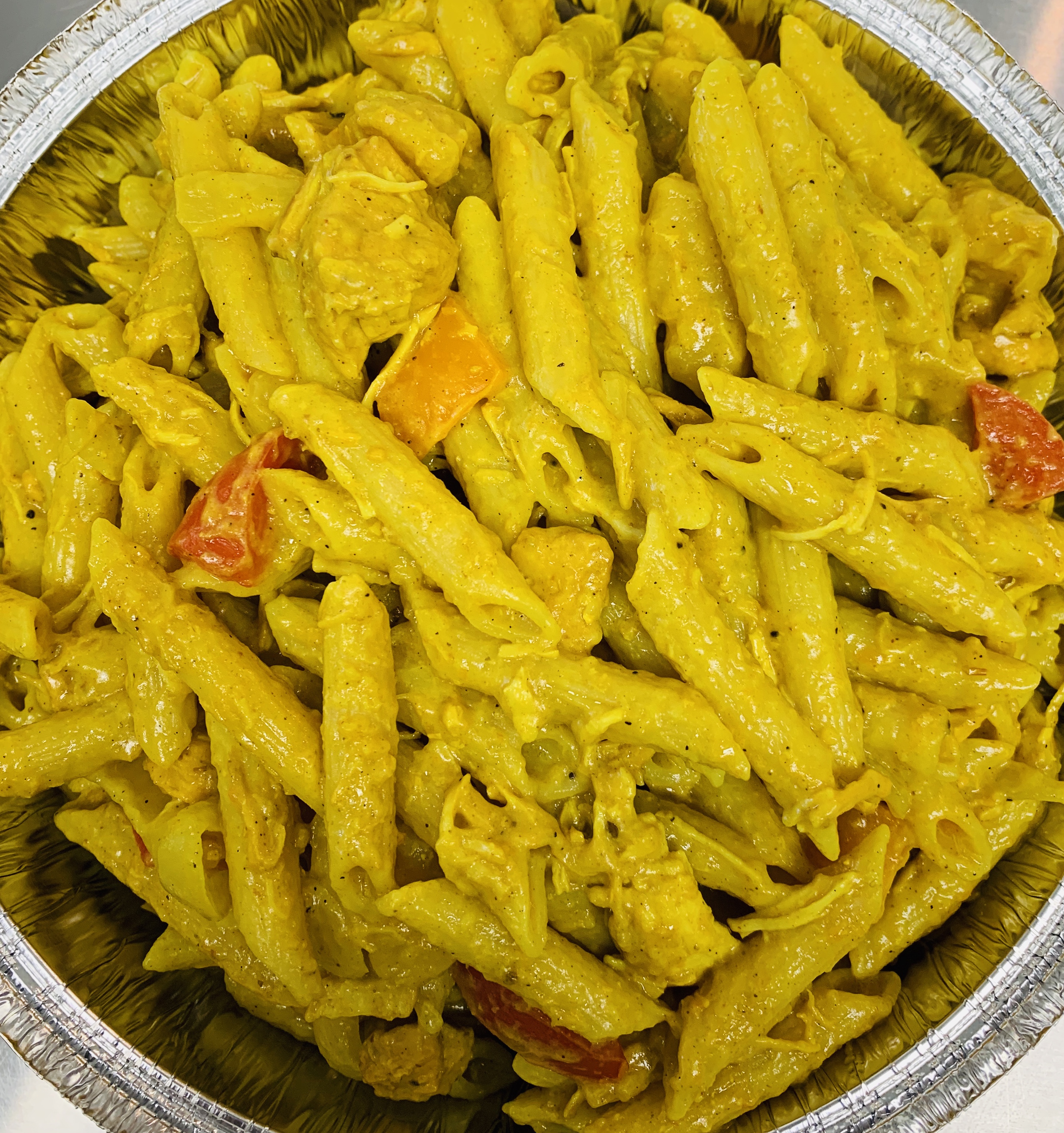 Order Curry chicken pasta  food online from Jaspice store, Netcong on bringmethat.com