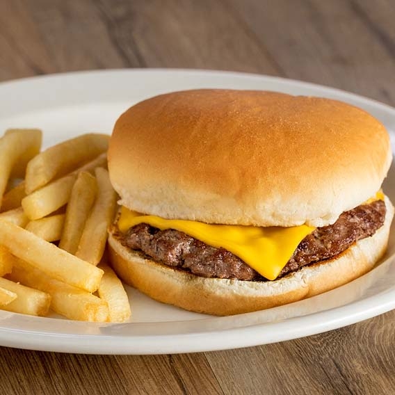 Order Kids Cheeseburger food online from Mrs. P and Me store, Mount Prospect on bringmethat.com