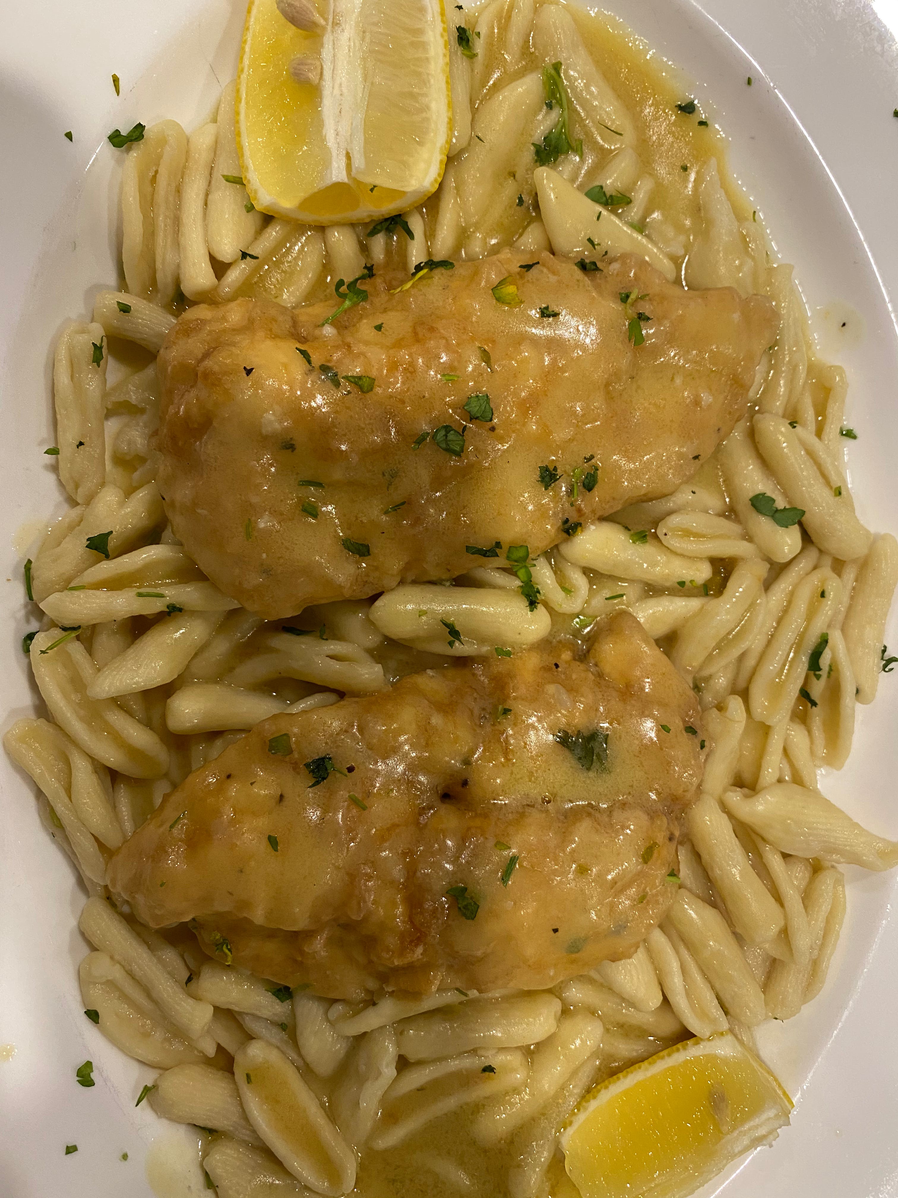 Order Chicken Francese Lunch - Lunch food online from Pop-Pop Ny Pizza store, Jackson Township on bringmethat.com