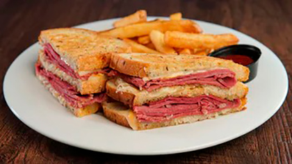 Order Triple Stack Reuben Sandwich food online from Hickory Tavern store, Wesley Chapel on bringmethat.com