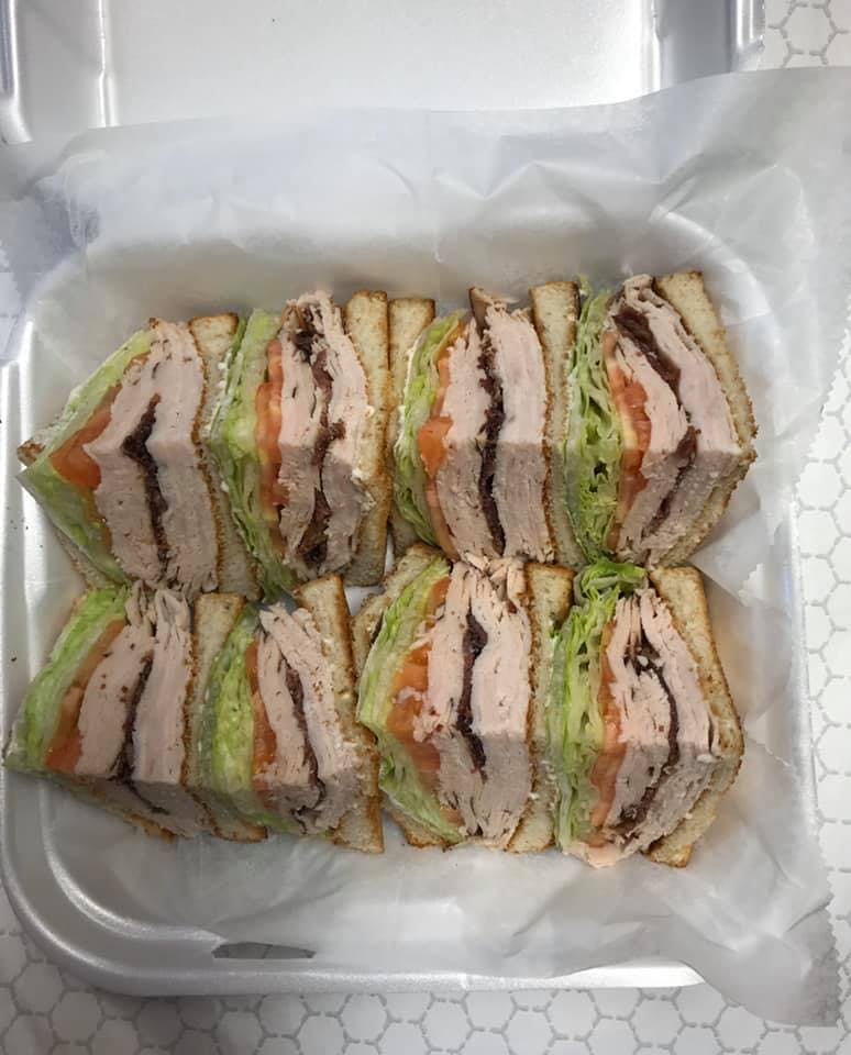 Order Turkey Club Sandwich - Sandwich food online from Diamond Pizza and Grill store, Philadelphia on bringmethat.com