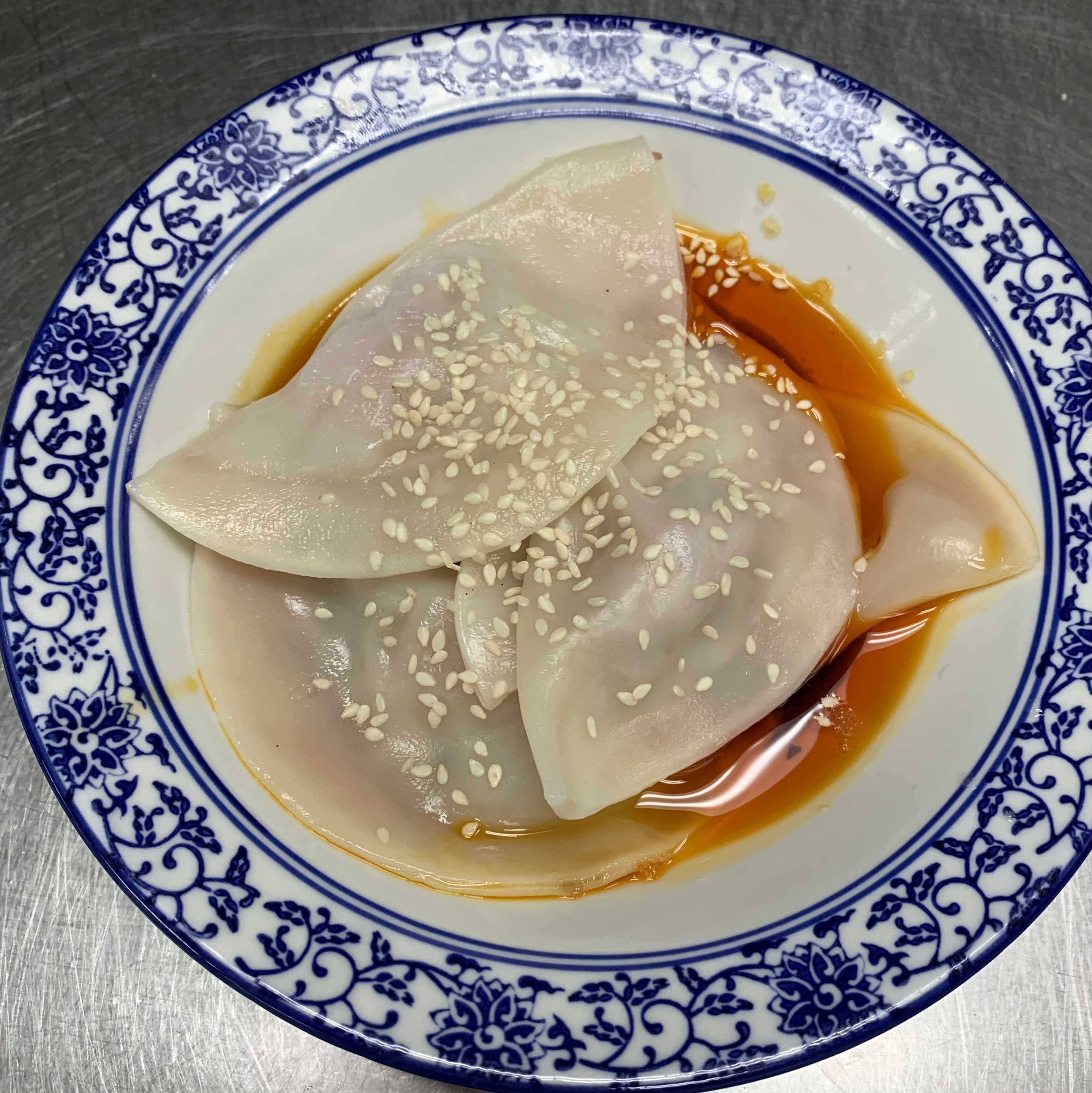 Order 16. Szechuan Style Dumpling(6pieces) 钟水饺 food online from ShangWei Szechuan store, Bethlehem on bringmethat.com