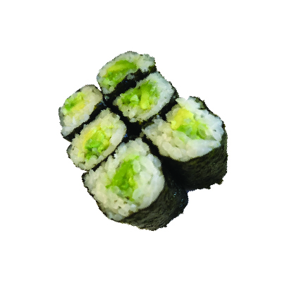 Order Avocado Cut Roll food online from Gatten Sushi store, Gardena on bringmethat.com