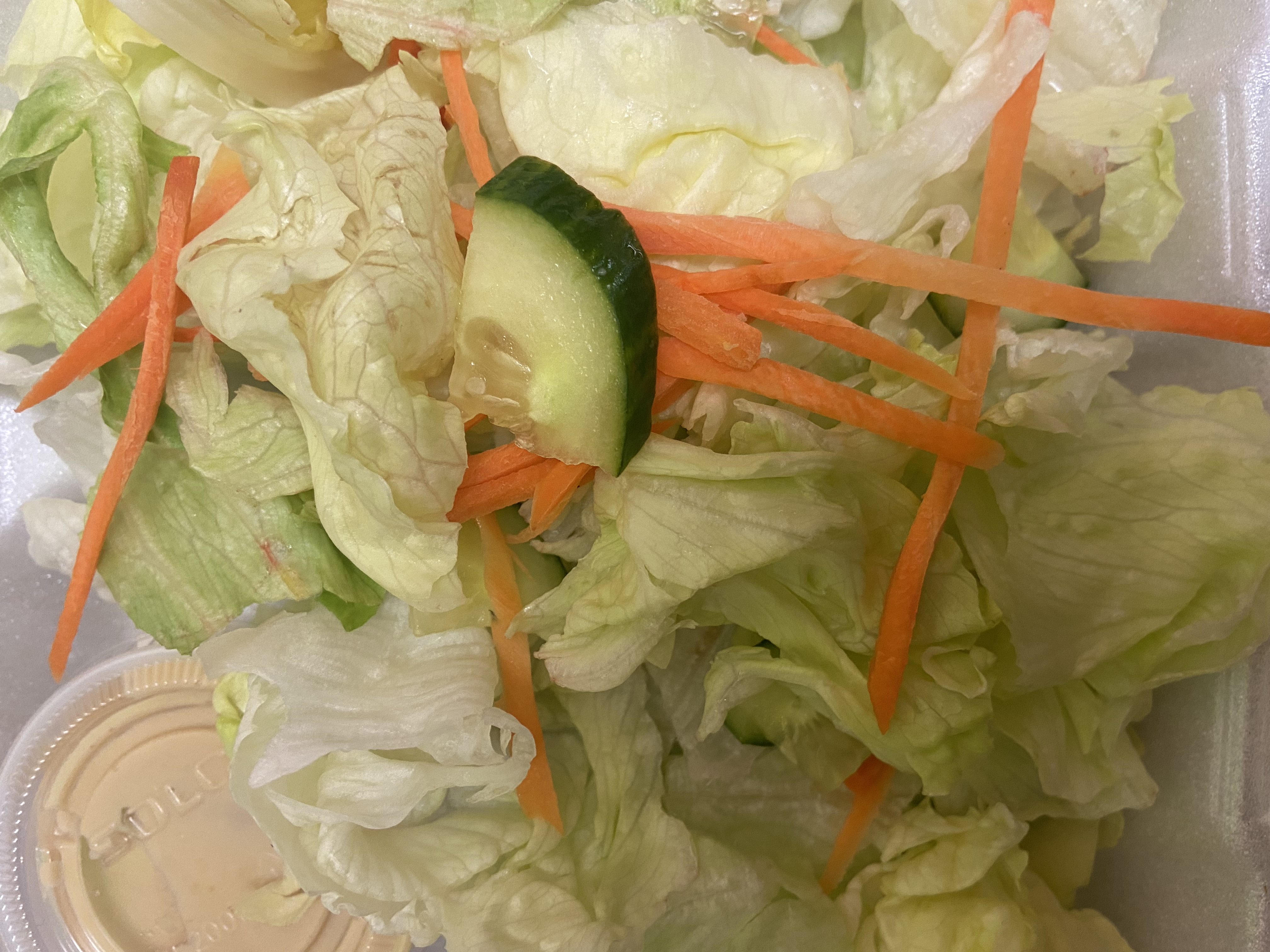 Order Green Salad food online from Sakura Japanese Steakhouse store, Spartanburg on bringmethat.com