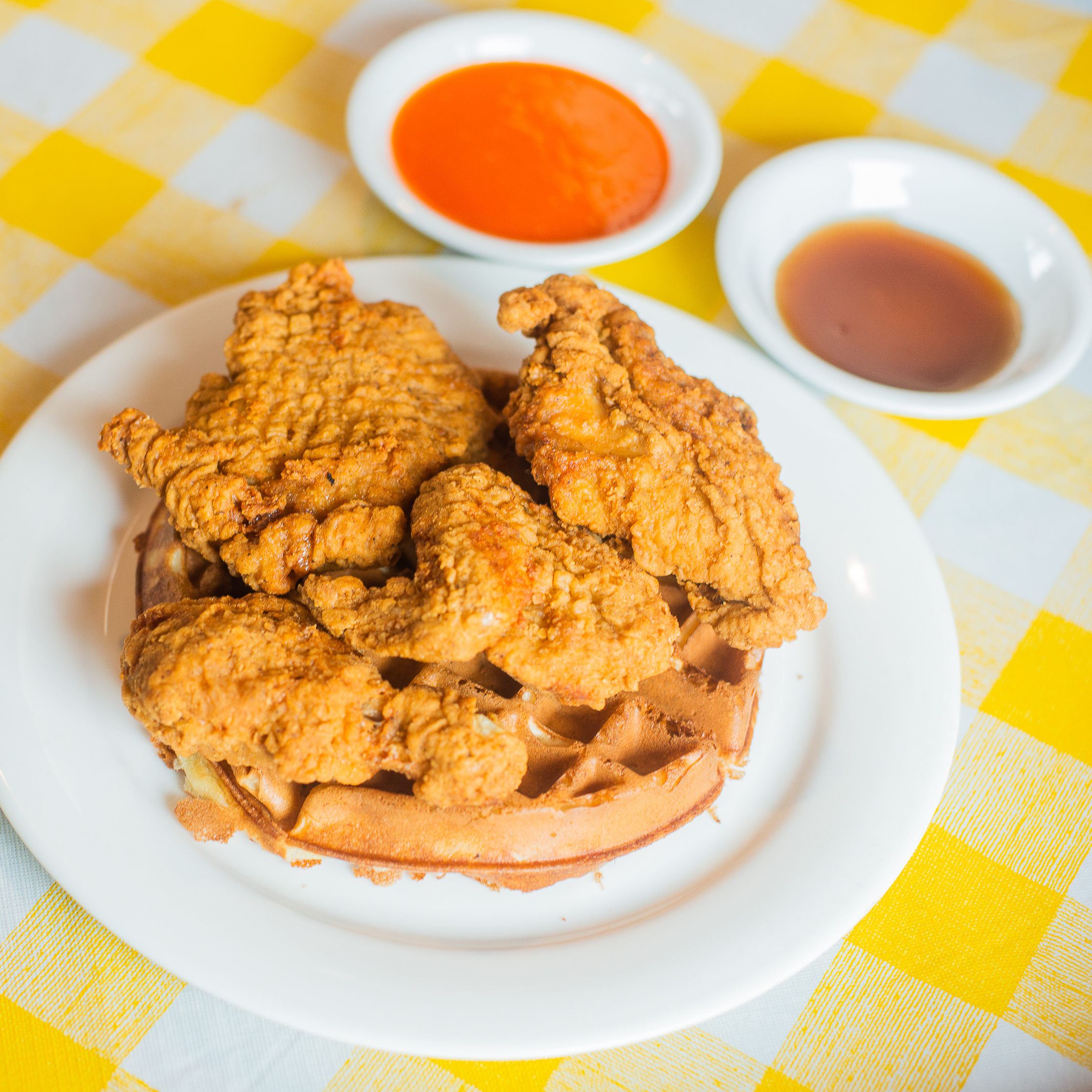 Order Chicken and Waffles food online from The Breakfast Spot store, Queens on bringmethat.com