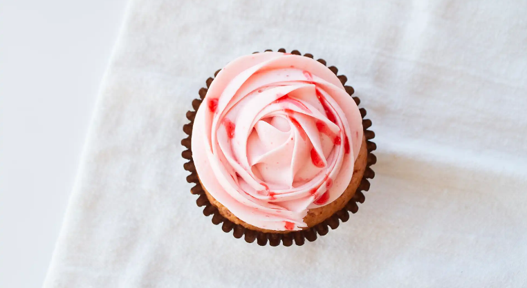 Order Strawberry Cupcake food online from Smallcakes - Bryant store, Bryant on bringmethat.com