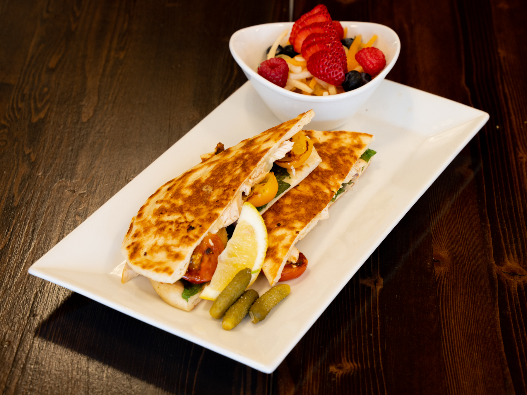 Order Chicken Chervil Panini food online from Lily And Liam Bistro store, Rio Rancho on bringmethat.com