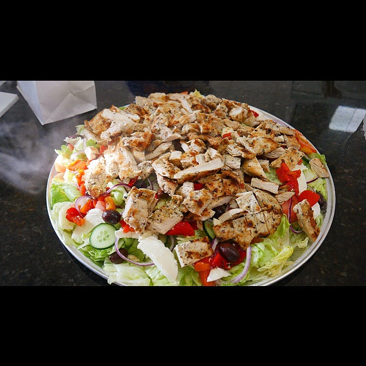 Order Grilled Chicken Salad Special - Salad food online from Gaby's Pizza & Grill store, Saddle Brook on bringmethat.com