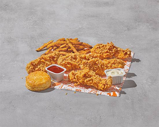 Order 5Pc Handcrafted Tenders Dinner food online from Popeyes store, Semmes on bringmethat.com