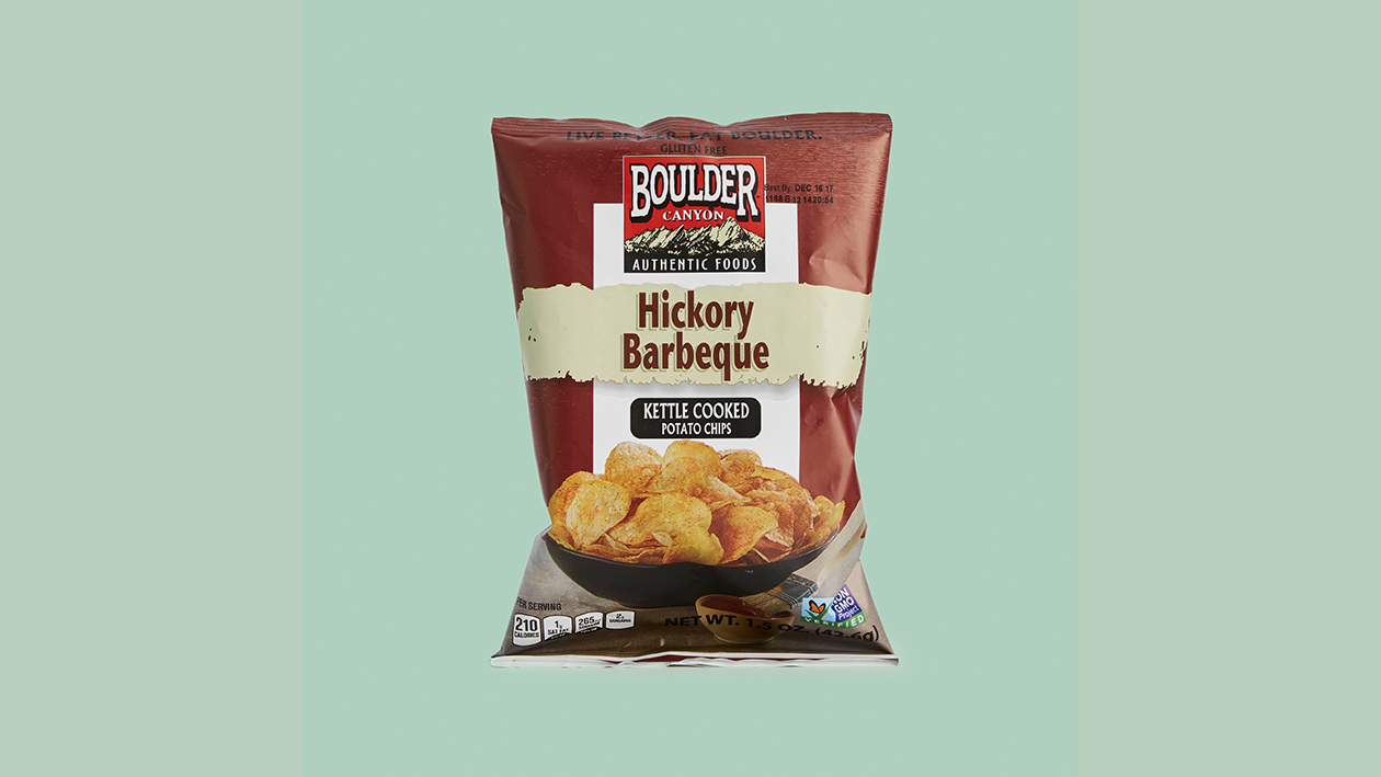 Order Boulder Canyon Potato Chips - Hickory Bbq food online from Chopt Creative Salad Co. store, Washinton on bringmethat.com