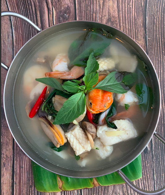 Order Seafood Soup food online from Panna Thai Restaurant store, Las Vegas on bringmethat.com
