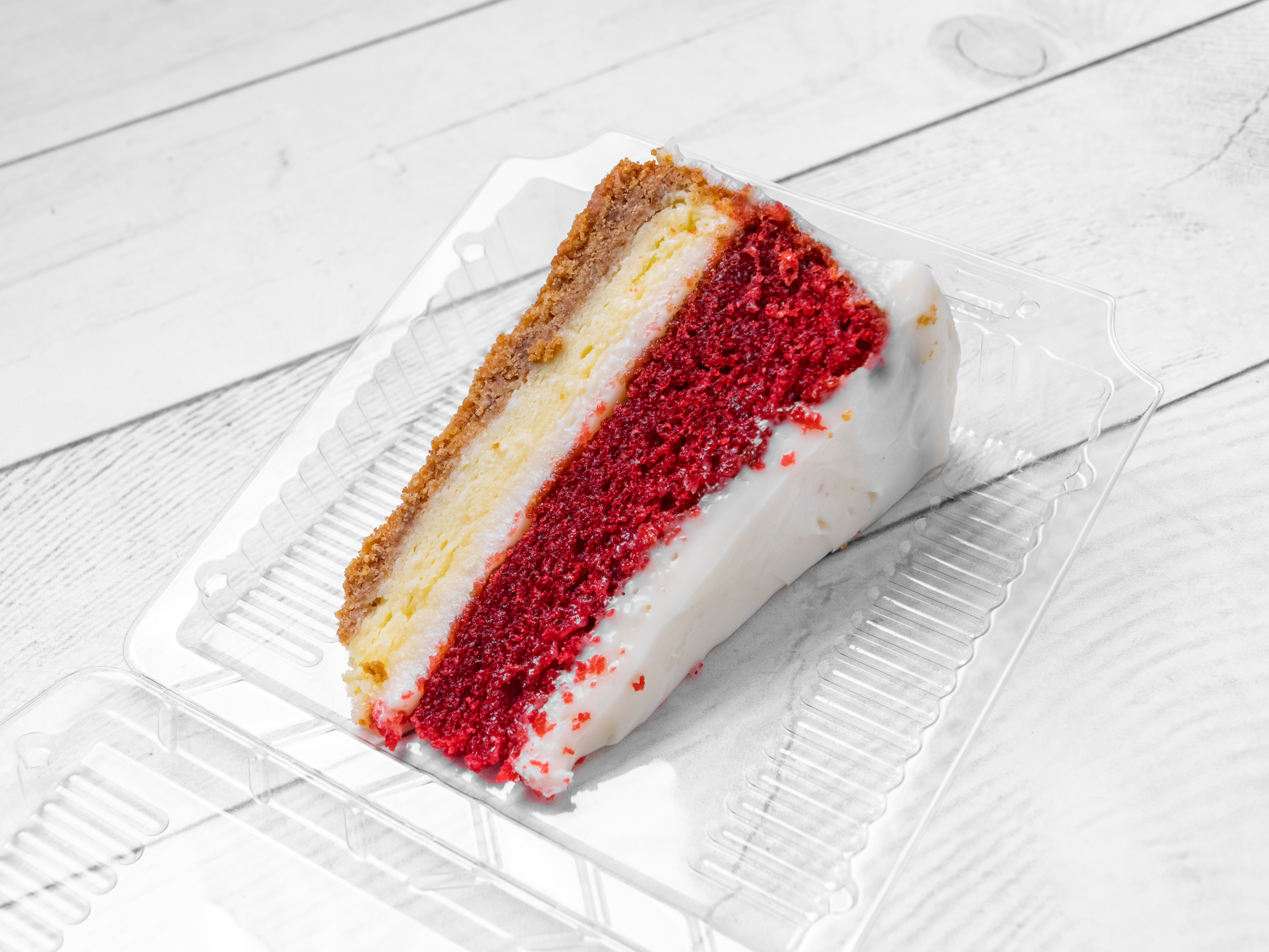 Order Red Velvet Cheesecake food online from Oven Treatz Llc store, Morrow on bringmethat.com