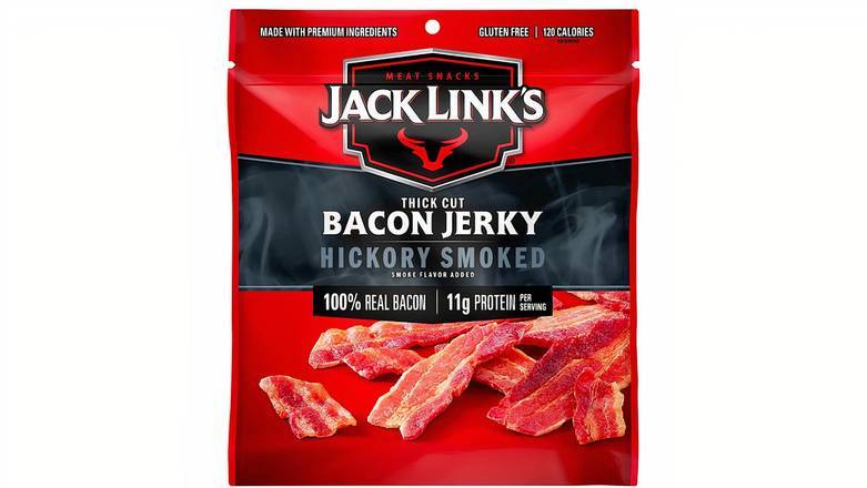 Order Jack Links Thick Cut Bacon Jerky, Hickory Smoked food online from Mac On 4th store, Alton on bringmethat.com