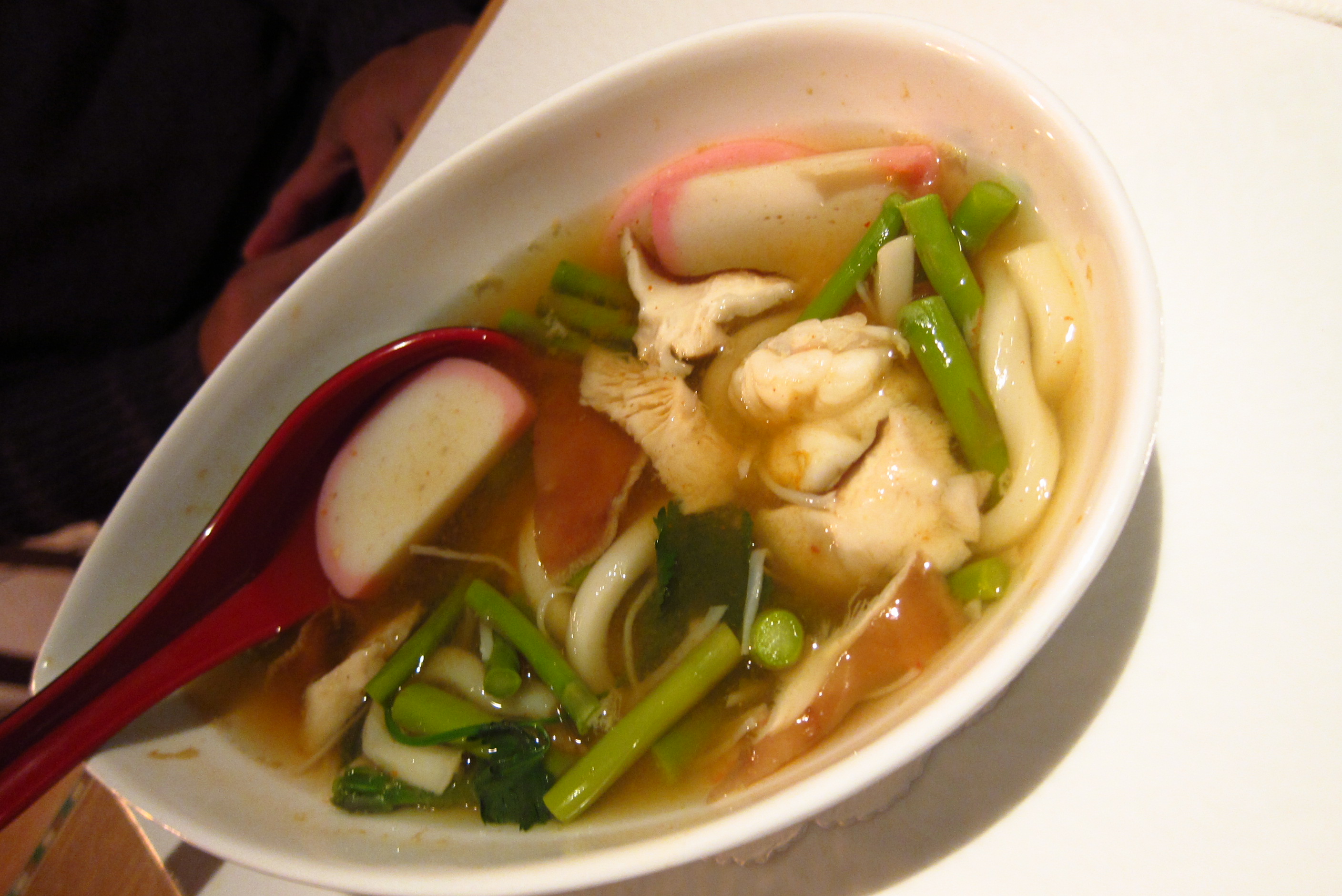 Order Spicy Kimchee Soup food online from Fin II Japanese Restaurant store, Stamford on bringmethat.com