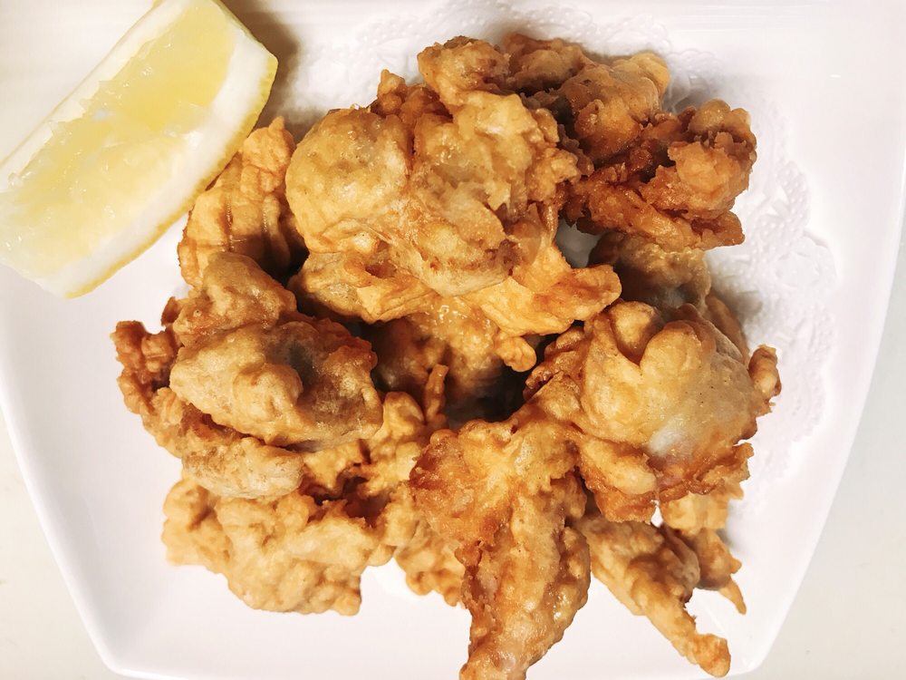 Order Chicken Karaage food online from Naked Fish Japanese Restaurant store, Chino Hills on bringmethat.com