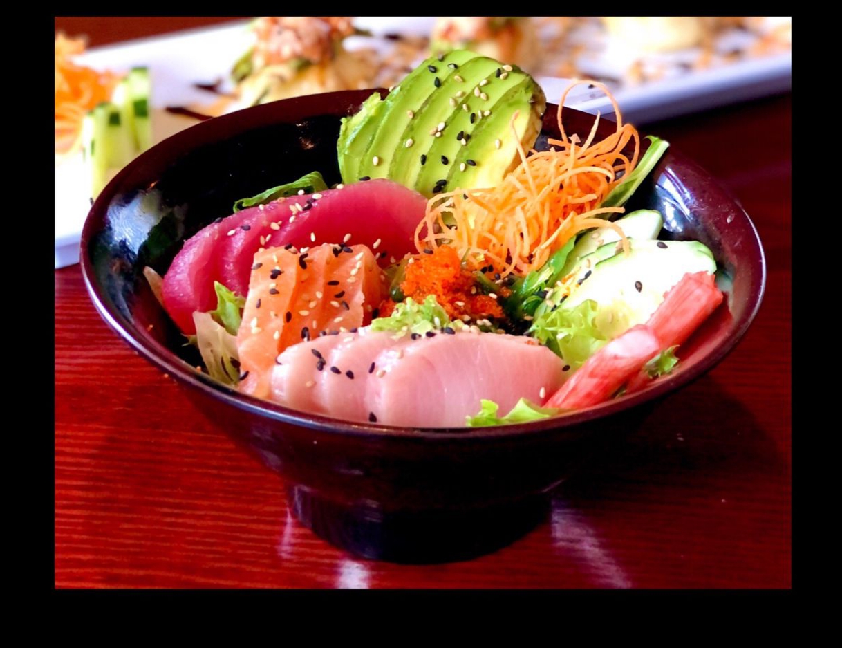 Order Sashimi Salad food online from Ginbu 401 store, Charlotte on bringmethat.com
