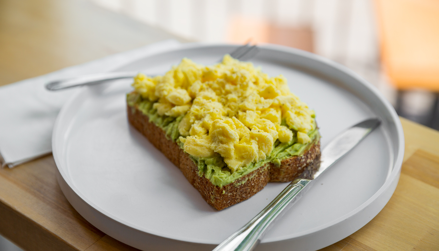 Order Avocado Smash Toast food online from Kafe store, Forest Grove on bringmethat.com