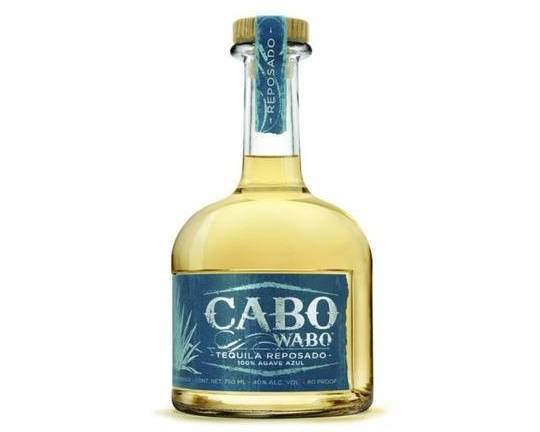 Order Cabo Wabo Reposado, 750mL tequila (40.0% ABV) food online from Cold Spring Liquor store, Liberty Hill on bringmethat.com