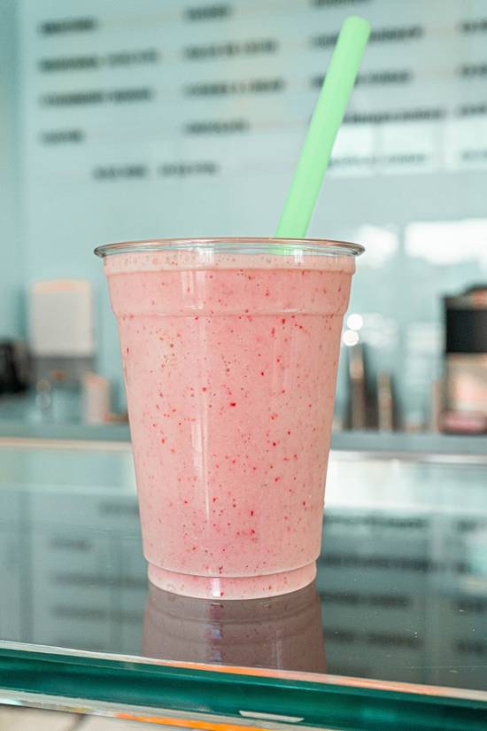 Order Strawberry Banana Smoothie food online from Felipe Taqueria store, New Orleans on bringmethat.com
