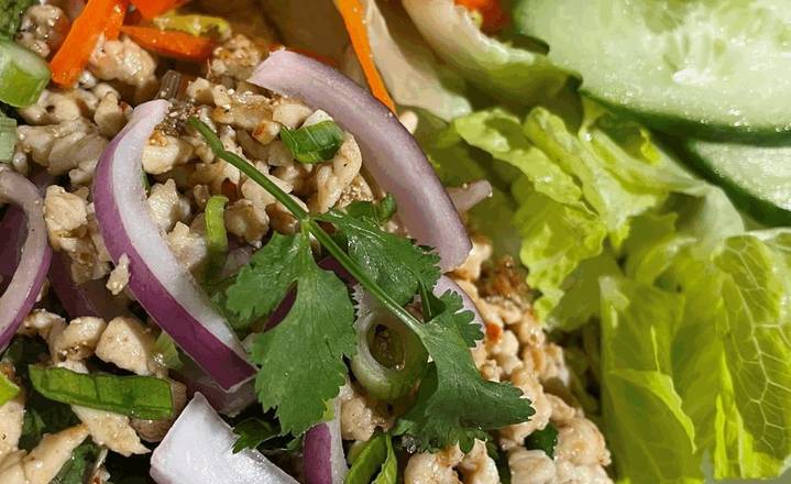 Order Spicy Chicken Salad food online from Djan's store, Seattle on bringmethat.com