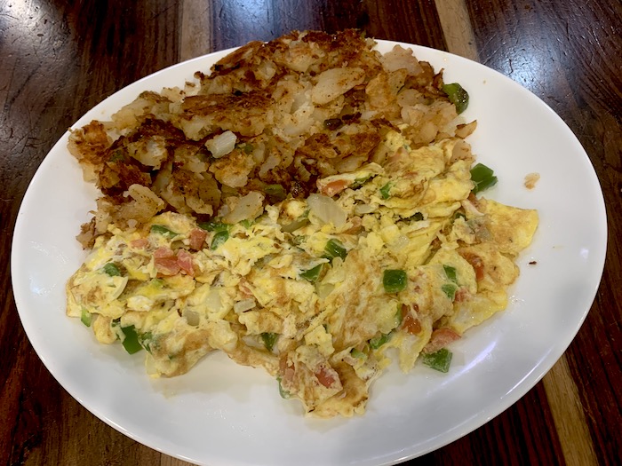 Order Huevos Pericos food online from Silver Spoon Diner store, Queens on bringmethat.com