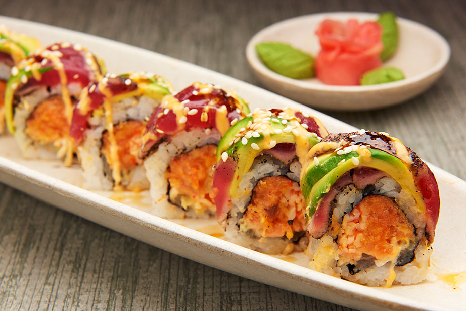 Order Mohegan Roll food online from Izumi Japanese Steak House & Sushi Bar store, Windsor Locks on bringmethat.com